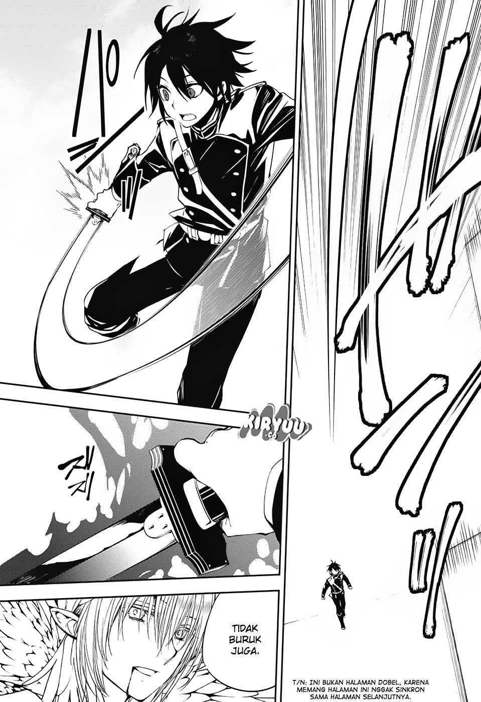 Owari no Seraph Chapter 73 Gambar 35