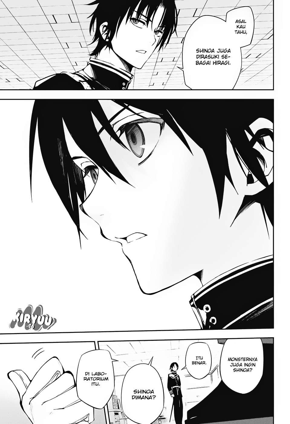 Owari no Seraph Chapter 73 Gambar 7