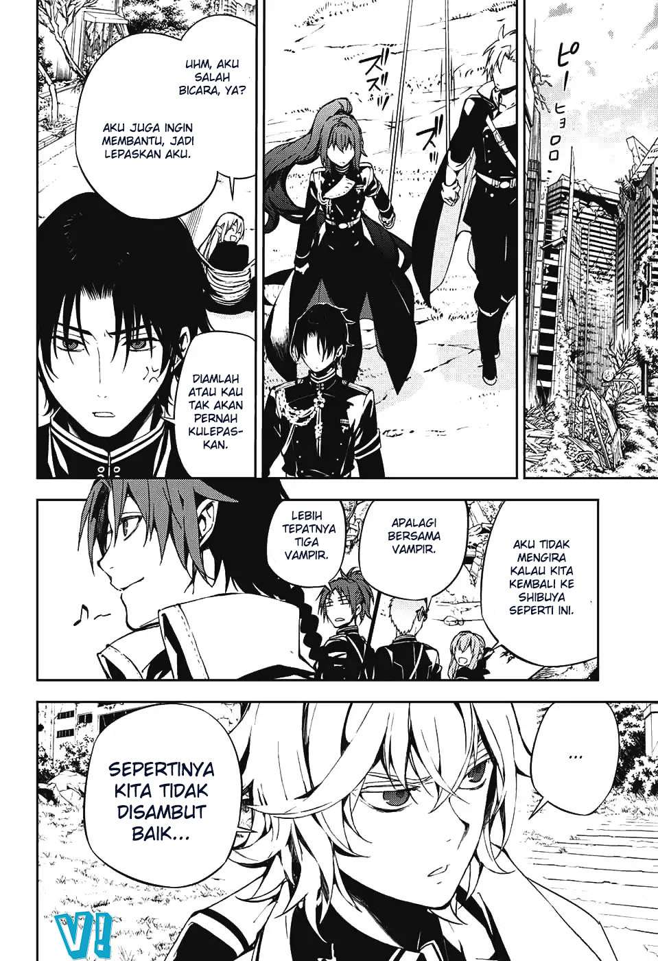 Owari no Seraph Chapter 70 Gambar 16