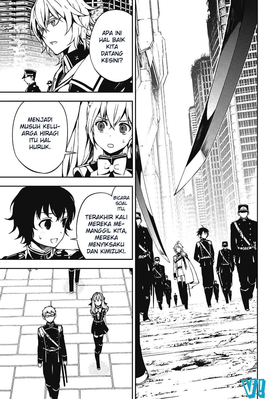 Owari no Seraph Chapter 70 Gambar 17