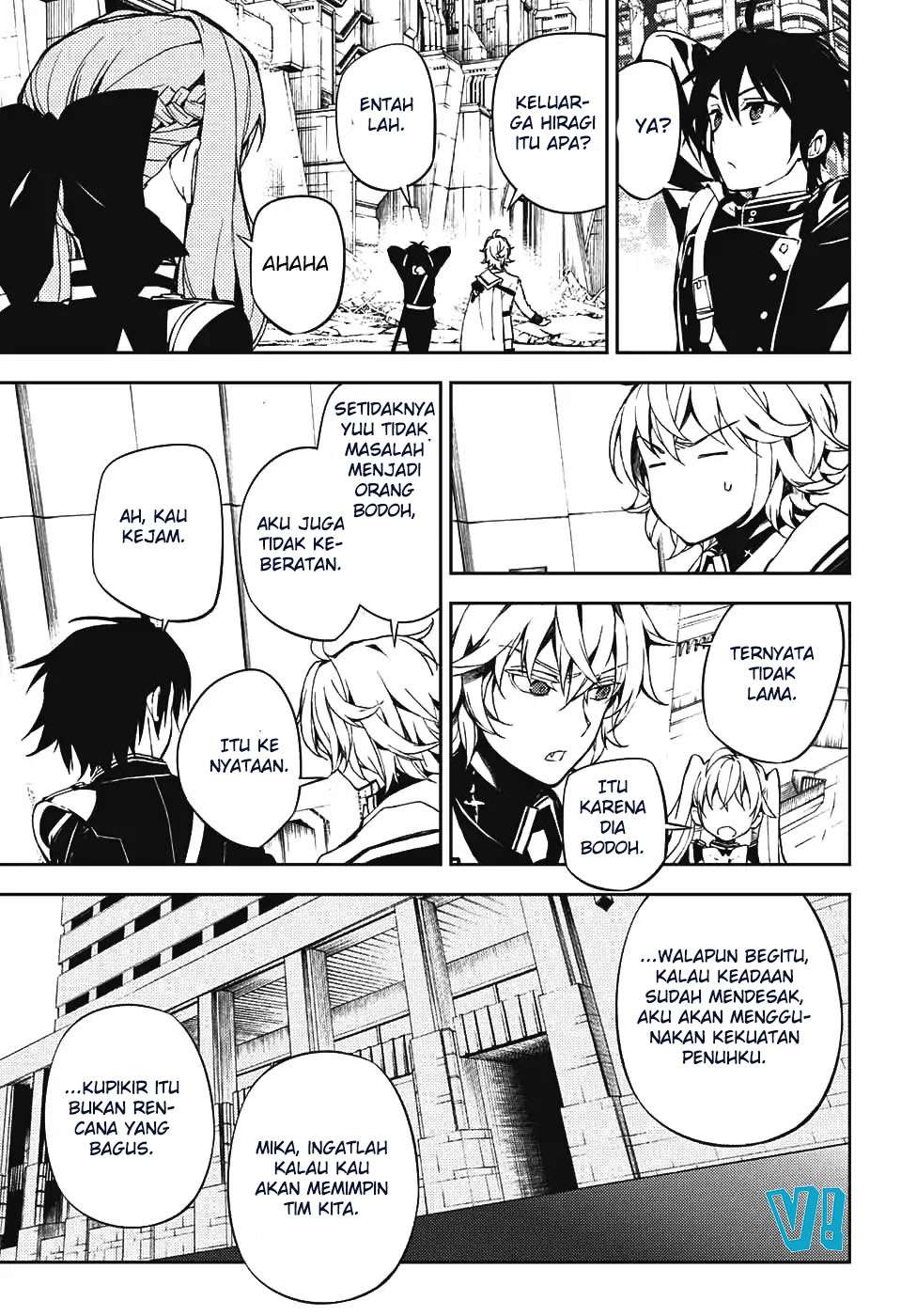 Owari no Seraph Chapter 70 Gambar 19