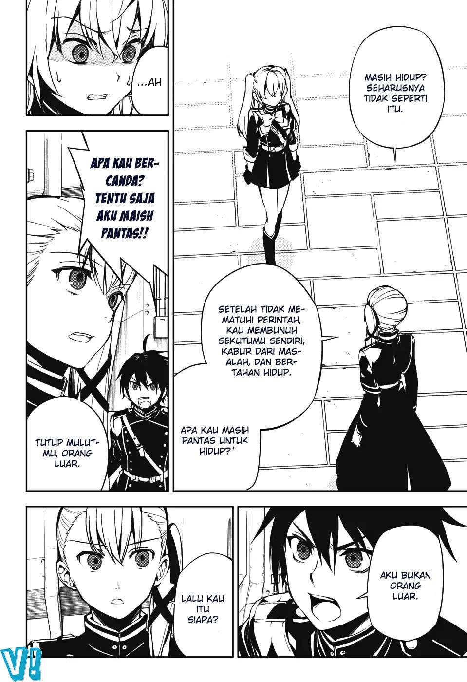 Owari no Seraph Chapter 70 Gambar 24