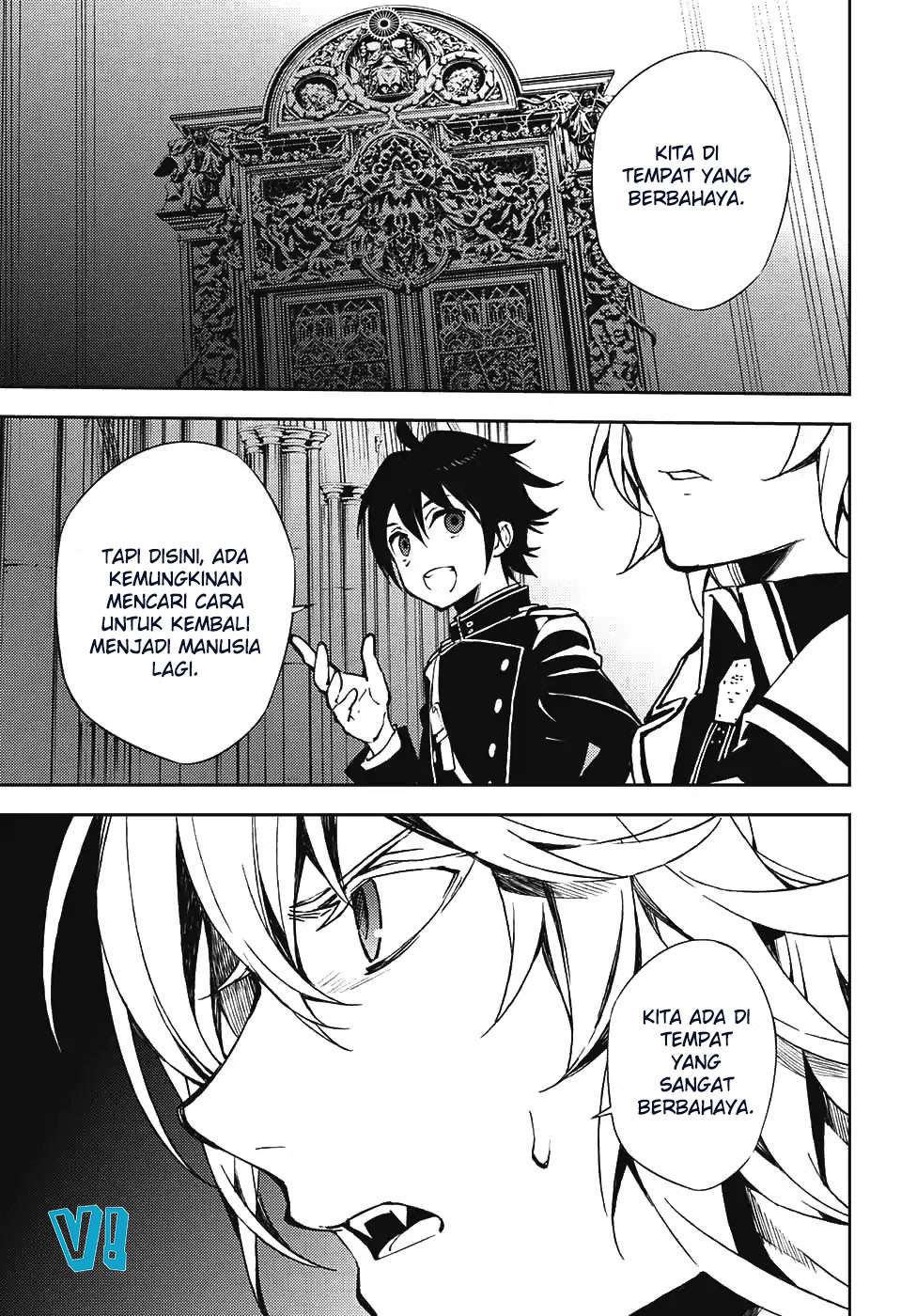 Owari no Seraph Chapter 70 Gambar 35
