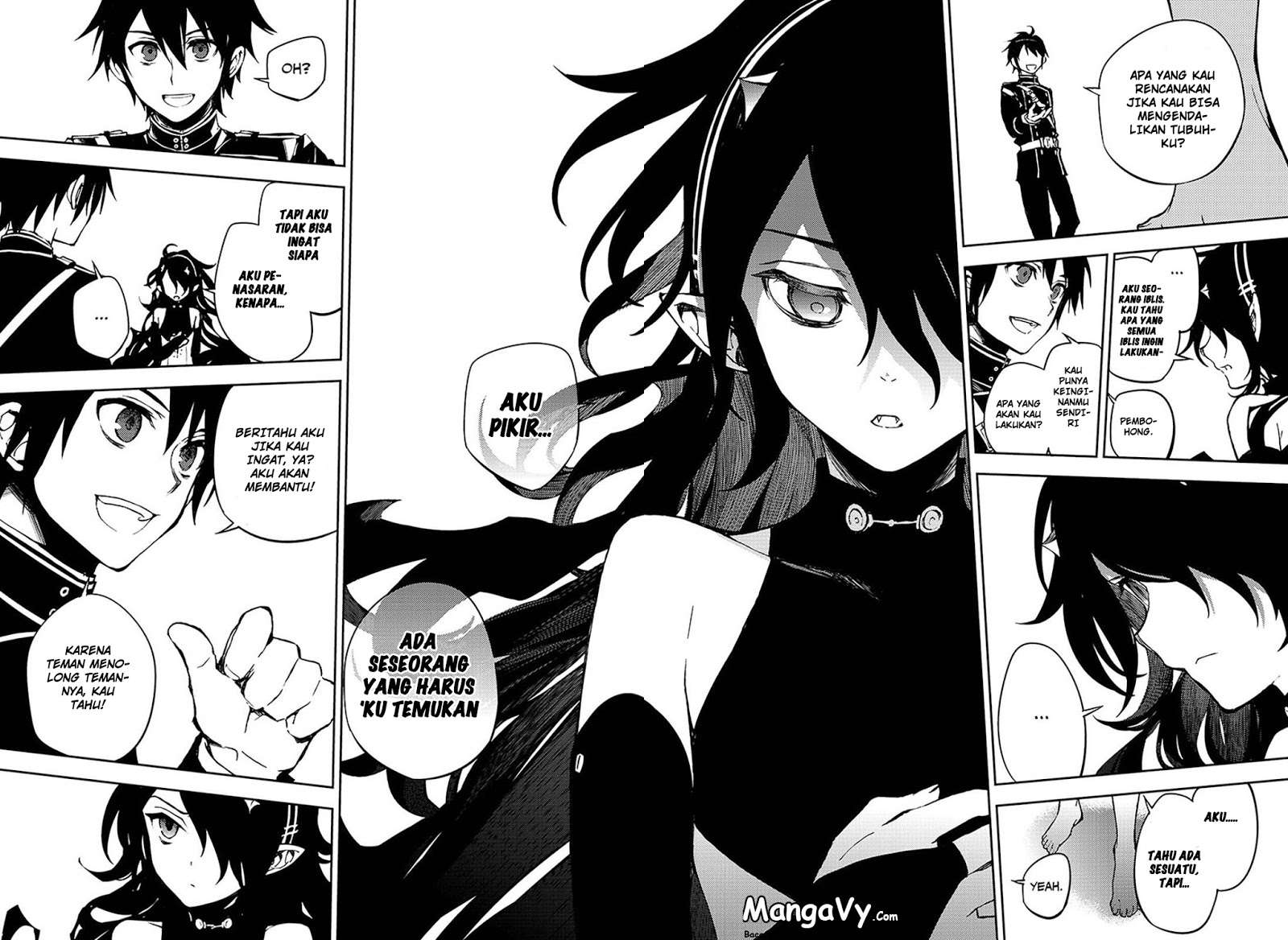 Owari no Seraph Chapter 62 Gambar 16