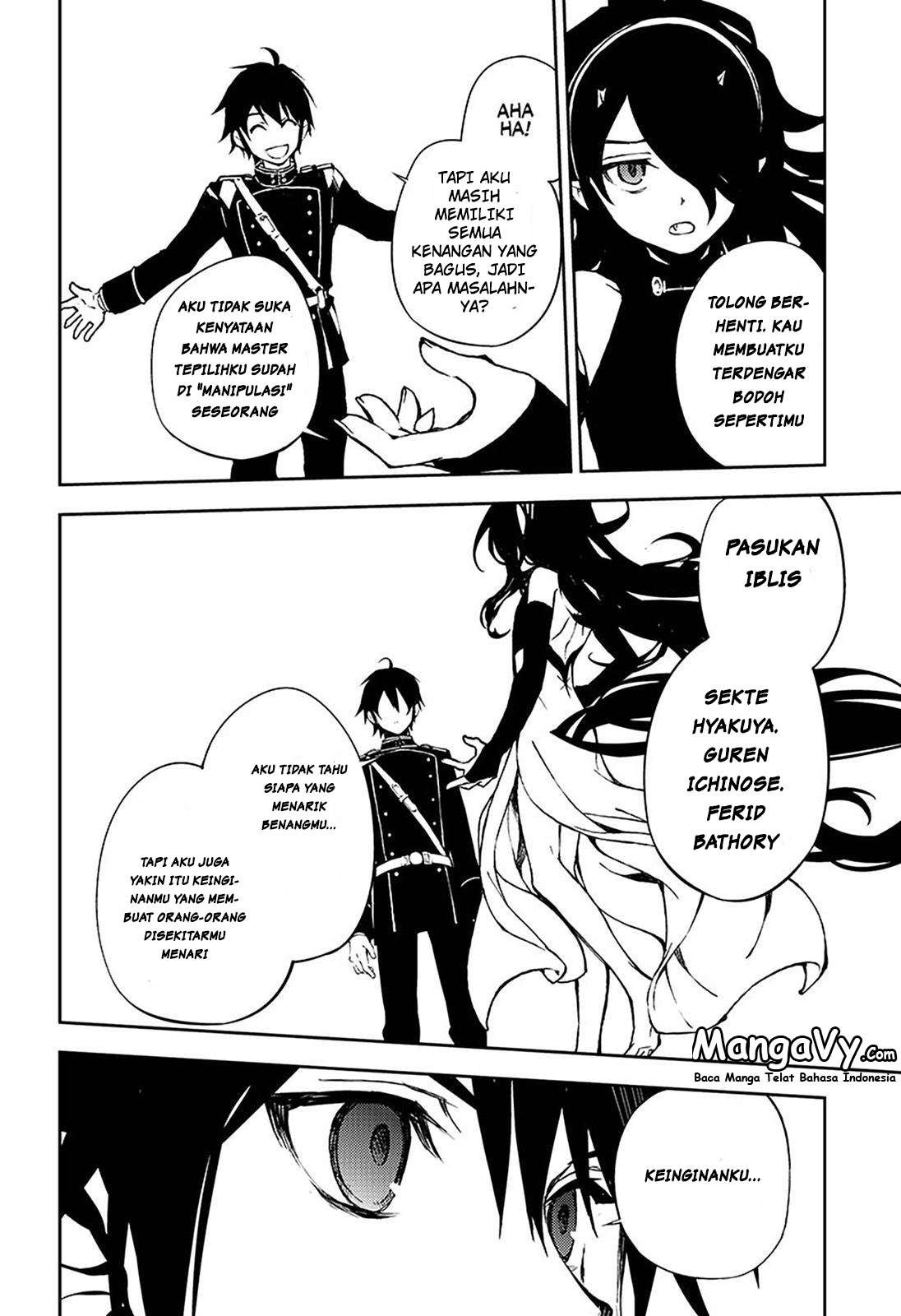Owari no Seraph Chapter 62 Gambar 30