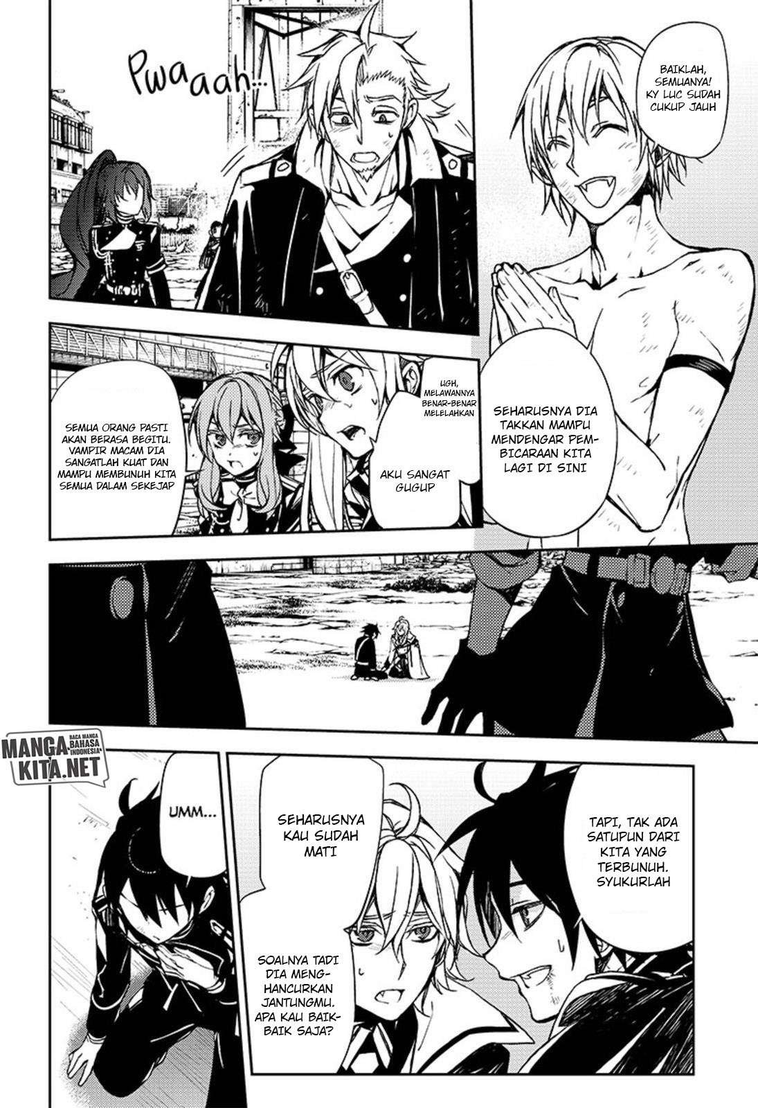 Owari no Seraph Chapter 61 Gambar 20