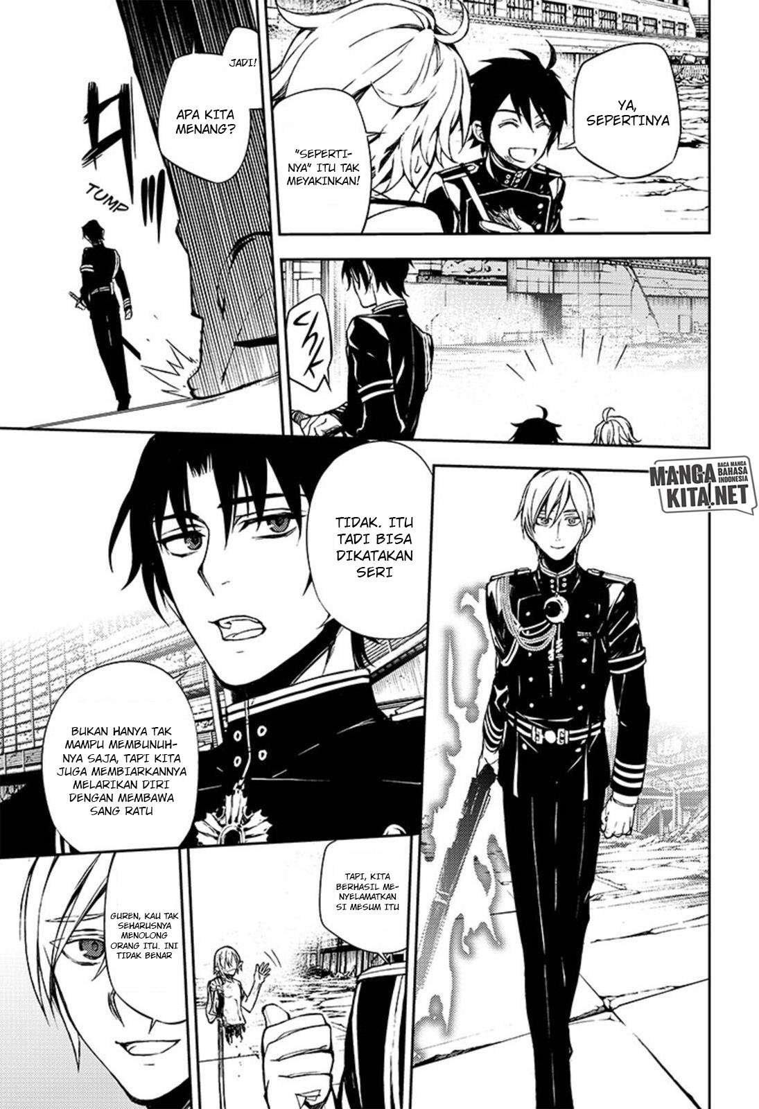 Owari no Seraph Chapter 61 Gambar 21