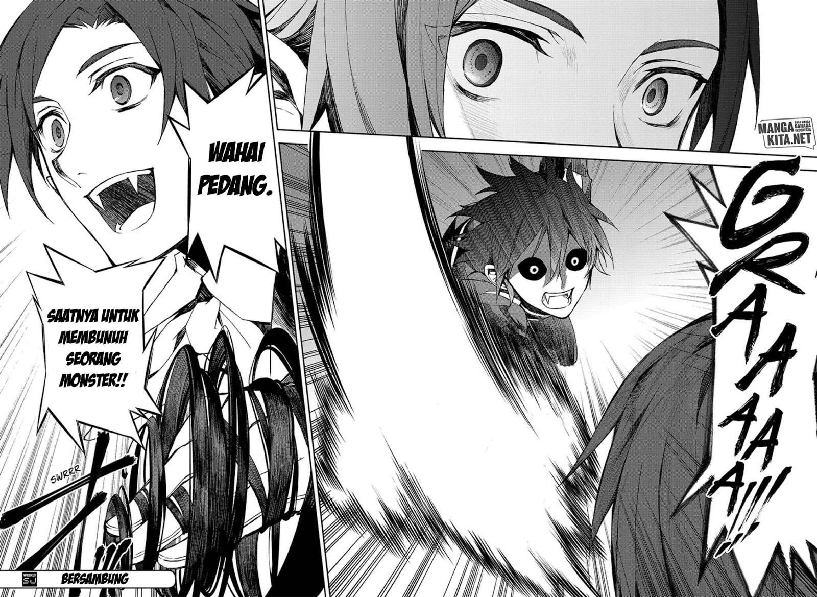 Owari no Seraph Chapter 60 Gambar 29