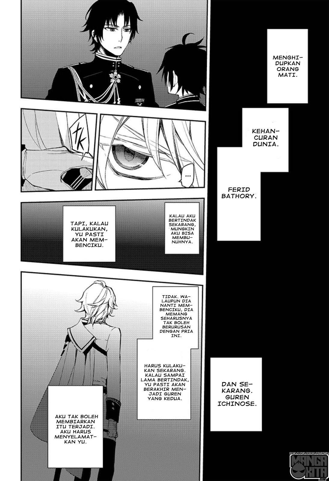 Owari no Seraph Chapter 58 Gambar 29