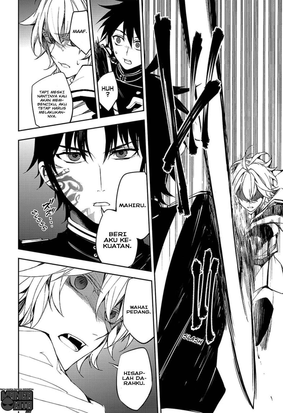 Owari no Seraph Chapter 58 Gambar 33