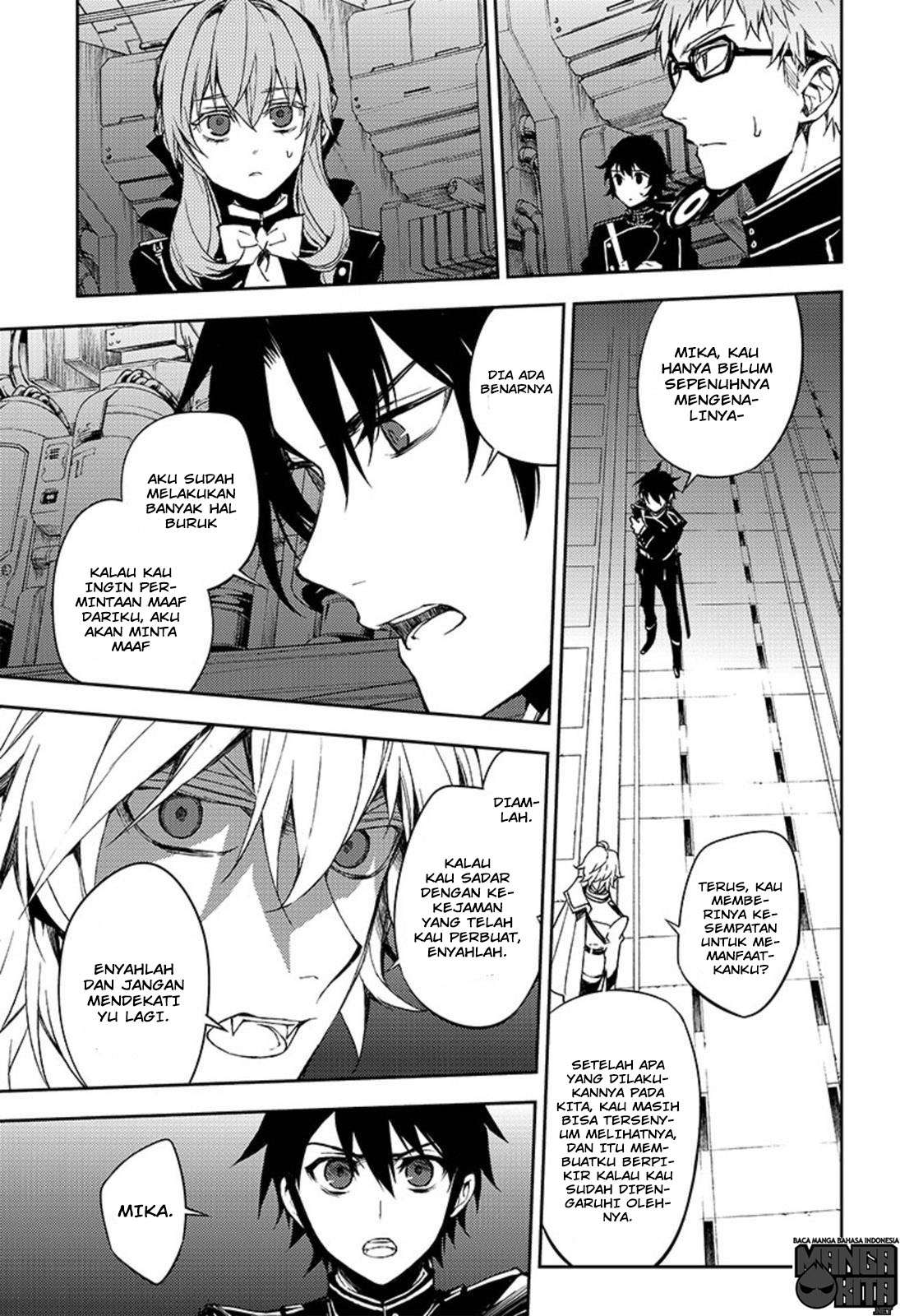 Owari no Seraph Chapter 58 Gambar 36