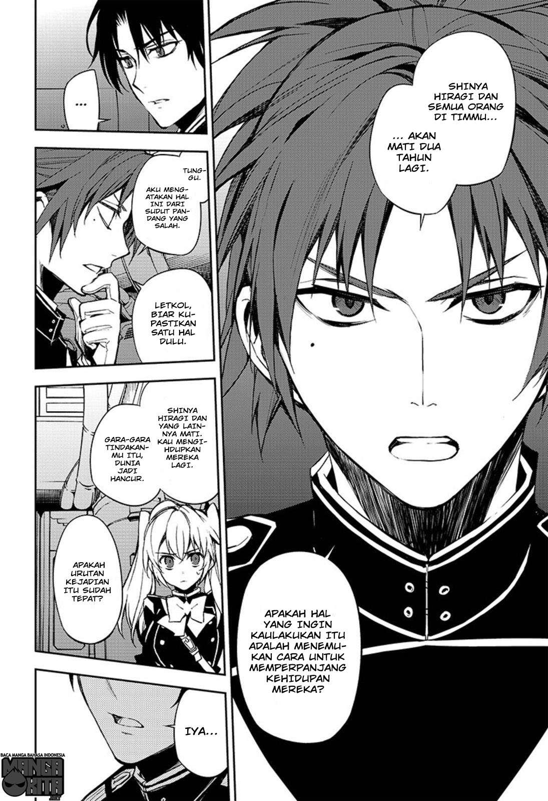 Owari no Seraph Chapter 58 Gambar 39