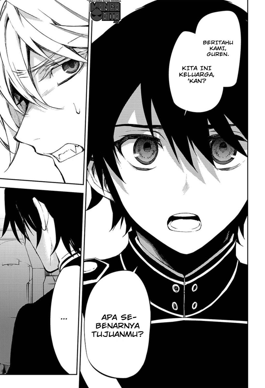 Owari no Seraph Chapter 58 Gambar 44
