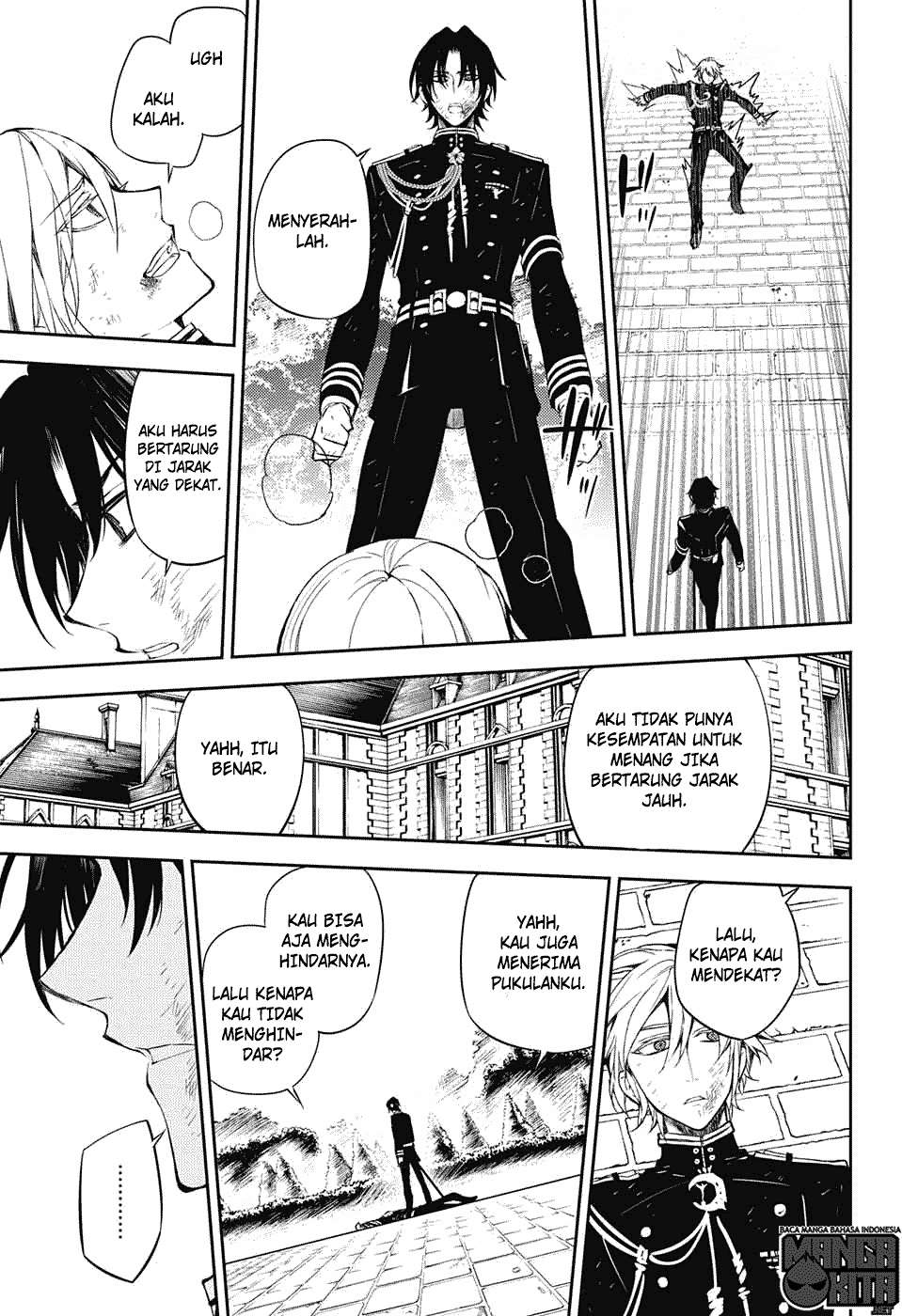 Owari no Seraph Chapter 56 Gambar 16