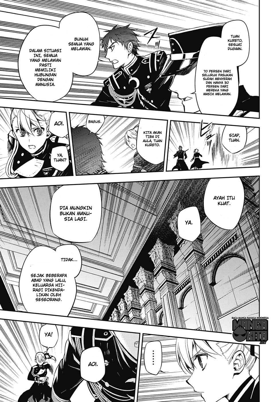 Owari no Seraph Chapter 56 Gambar 39