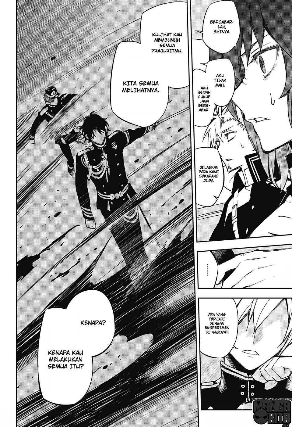 Owari no Seraph Chapter 54 Gambar 18