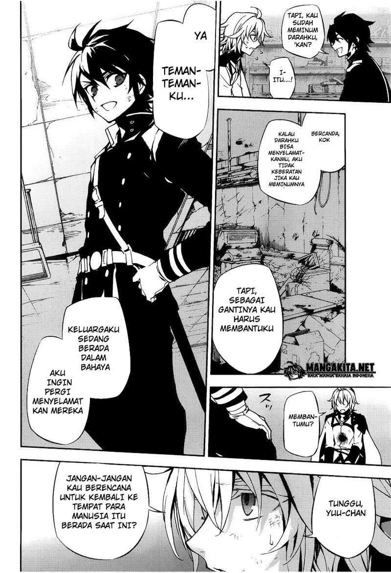 Owari no Seraph Chapter 37 Gambar 13