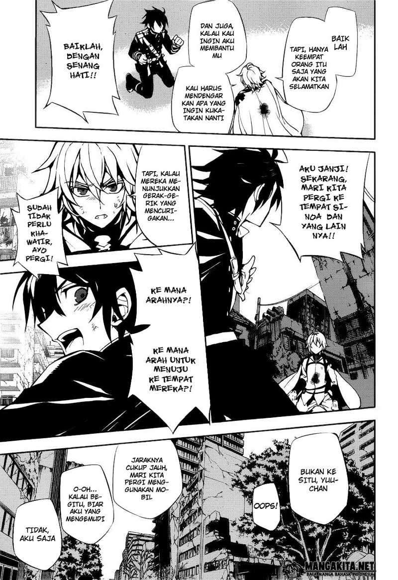 Owari no Seraph Chapter 37 Gambar 22
