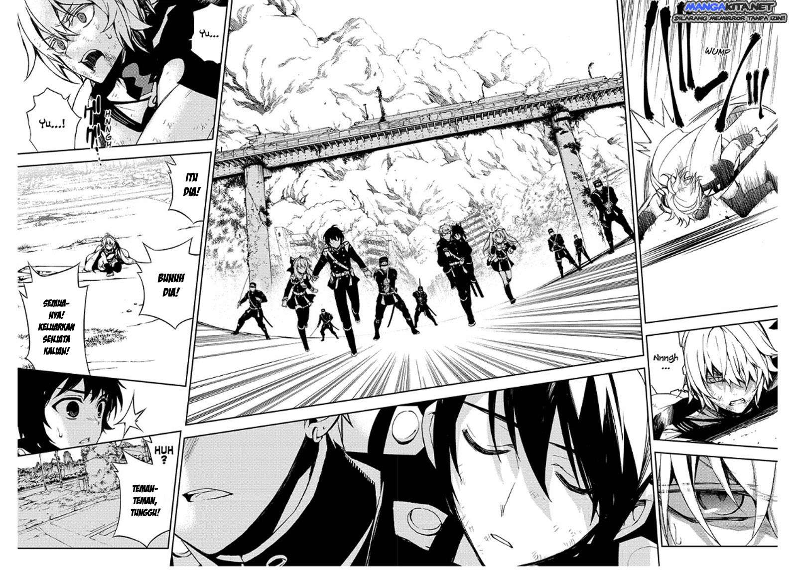 Owari no Seraph Chapter 35 Gambar 17