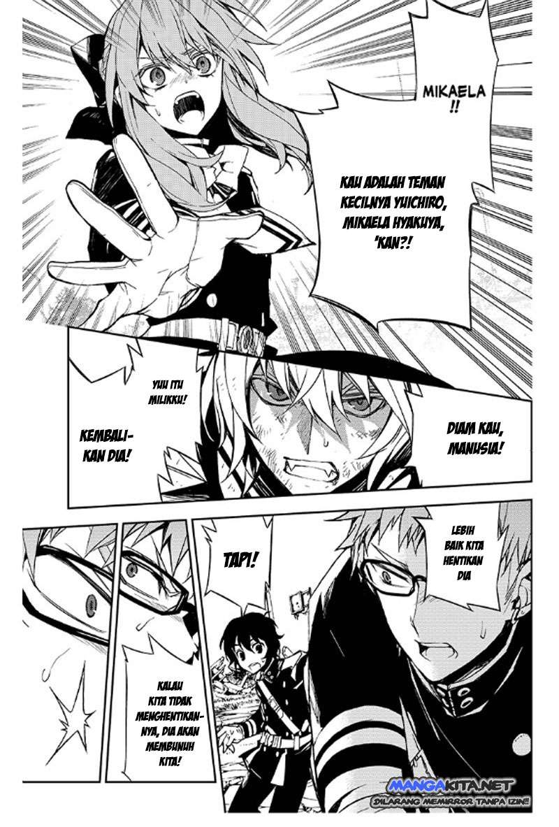 Owari no Seraph Chapter 35 Gambar 21