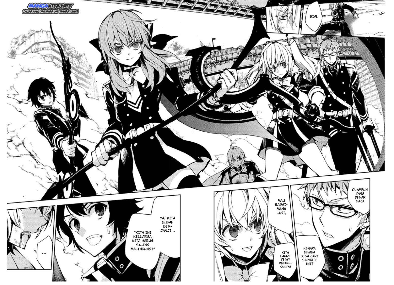 Owari no Seraph Chapter 35 Gambar 30