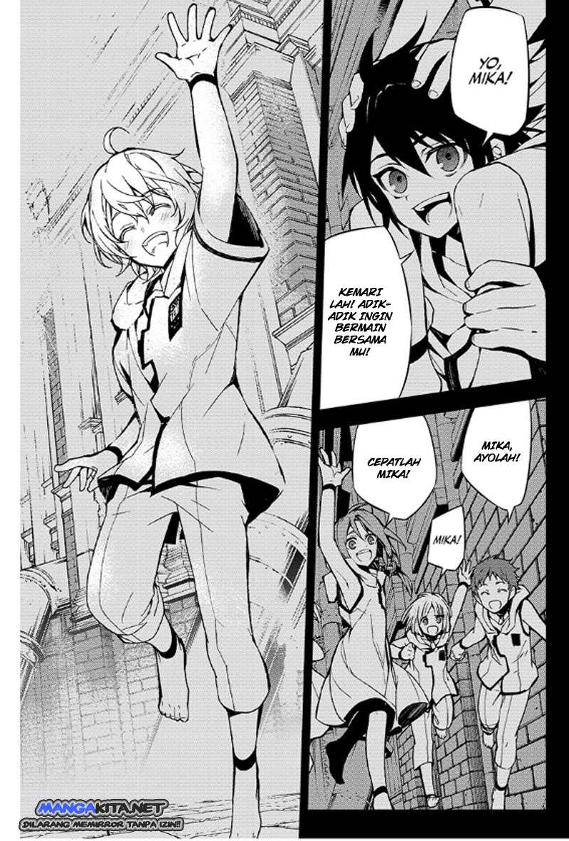 Owari no Seraph Chapter 35 Gambar 32