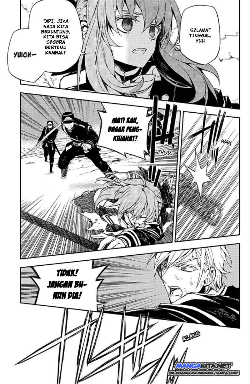 Owari no Seraph Chapter 35 Gambar 36