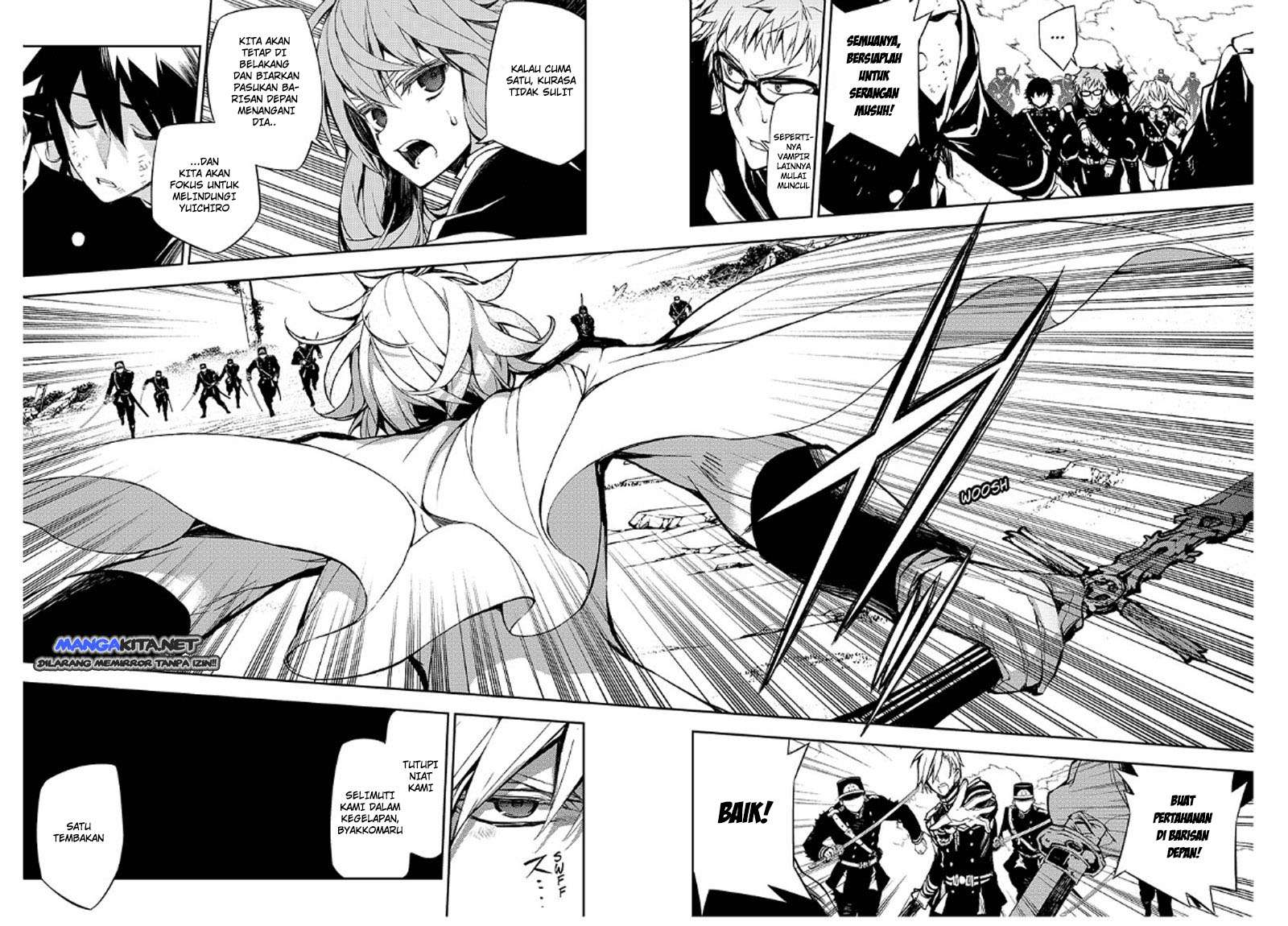 Owari no Seraph Chapter 35 Gambar 8