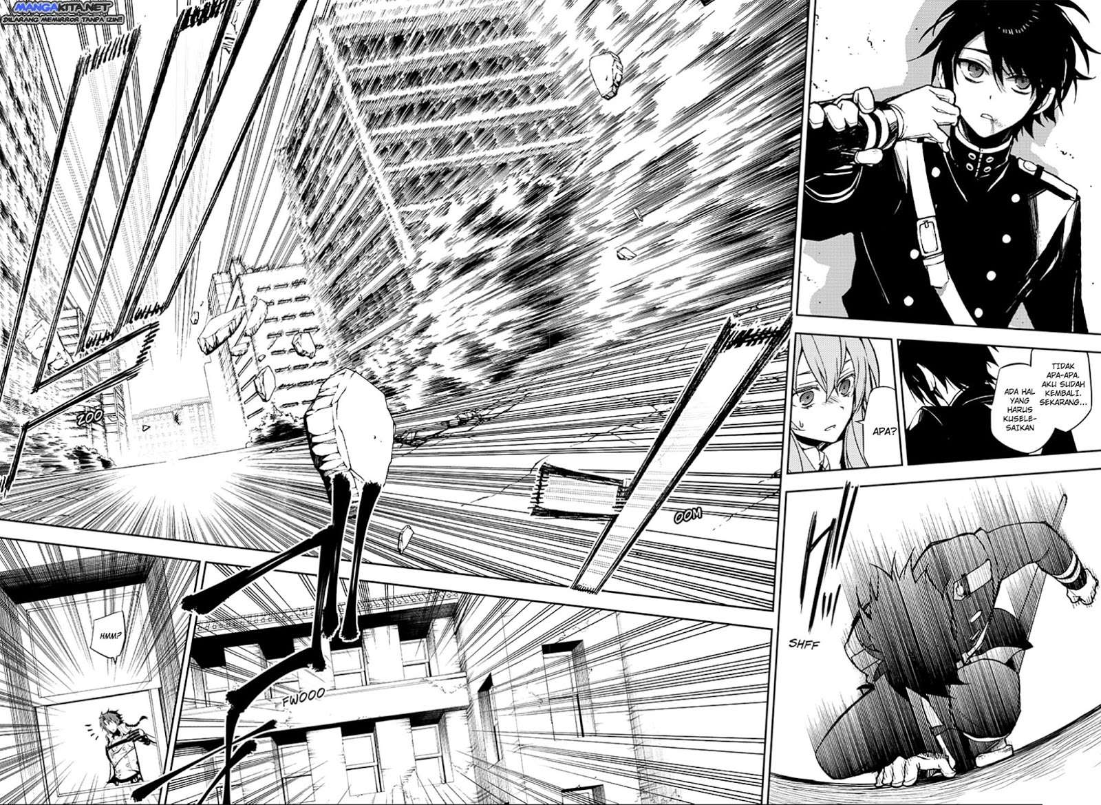 Owari no Seraph Chapter 34 Gambar 13