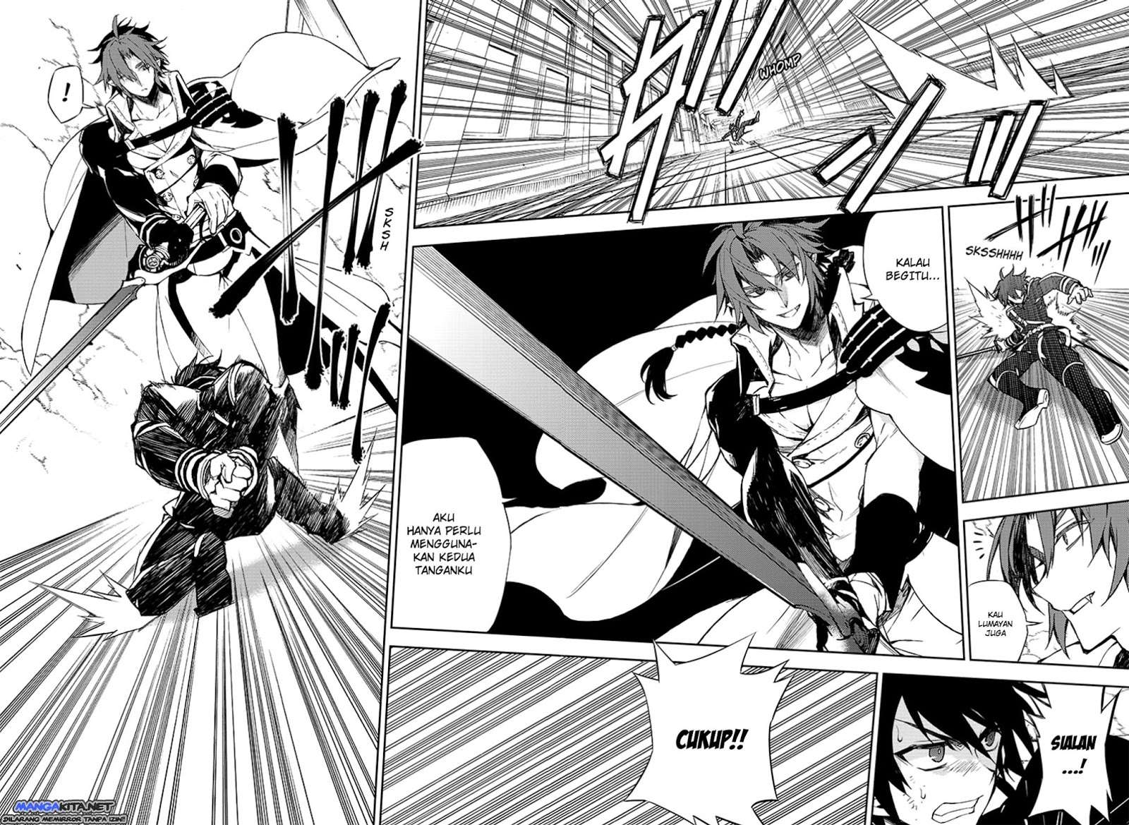 Owari no Seraph Chapter 34 Gambar 18