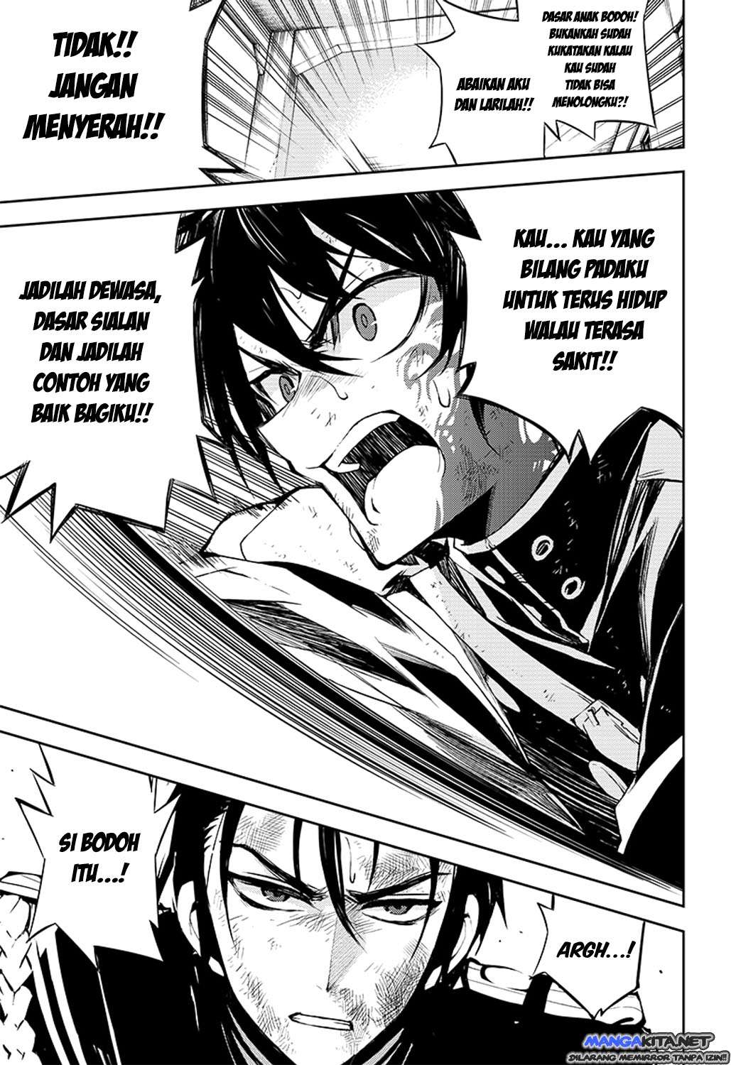 Owari no Seraph Chapter 34 Gambar 21