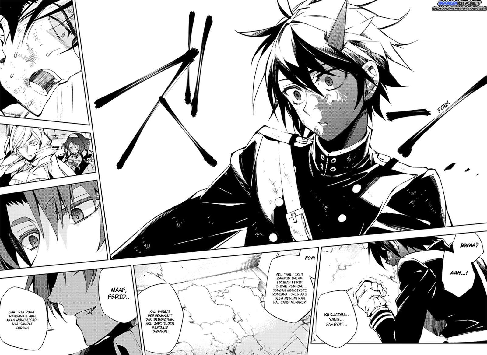 Owari no Seraph Chapter 34 Gambar 24