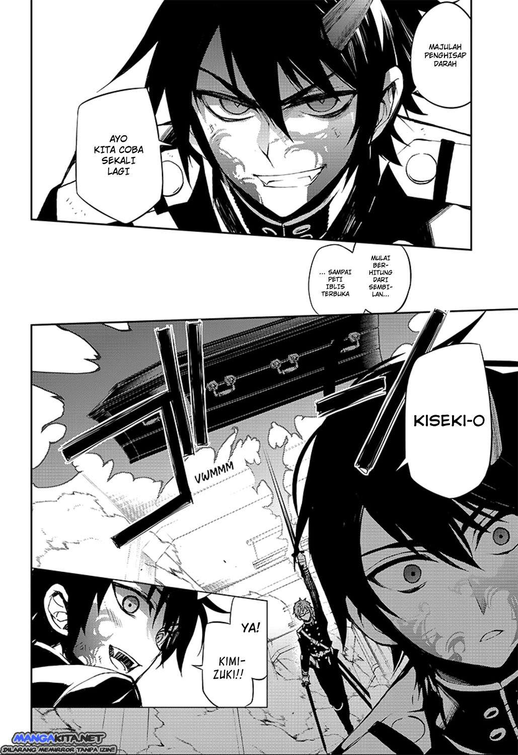 Owari no Seraph Chapter 34 Gambar 25