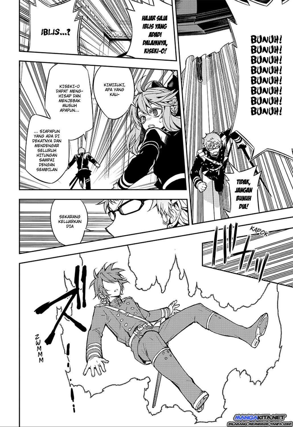 Owari no Seraph Chapter 34 Gambar 30