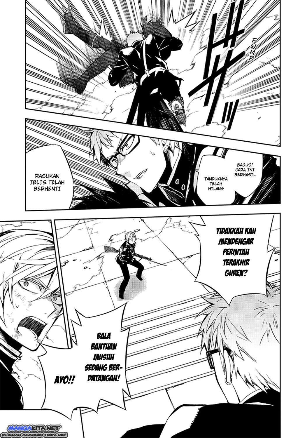 Owari no Seraph Chapter 34 Gambar 31