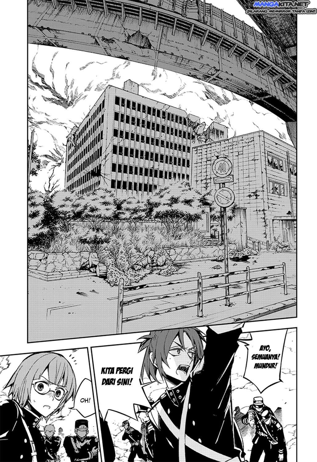 Owari no Seraph Chapter 34 Gambar 33