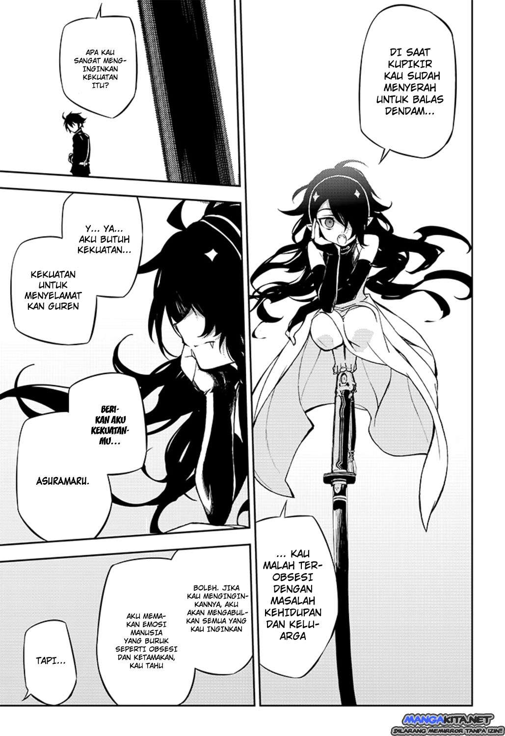 Owari no Seraph Chapter 34 Gambar 5