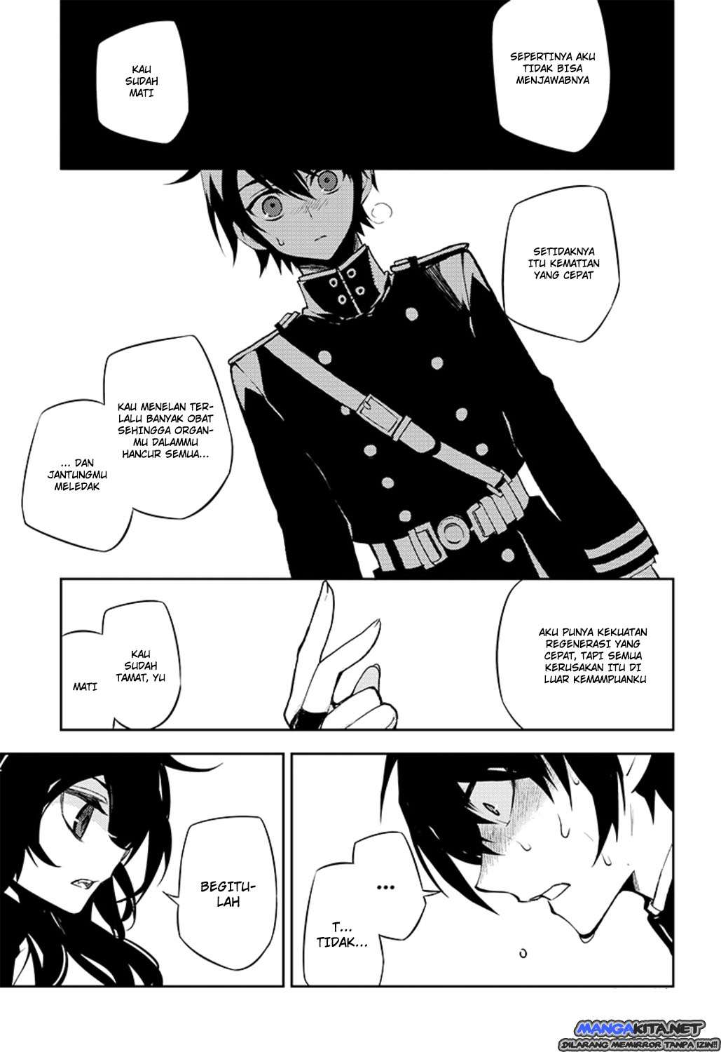Owari no Seraph Chapter 34 Gambar 7