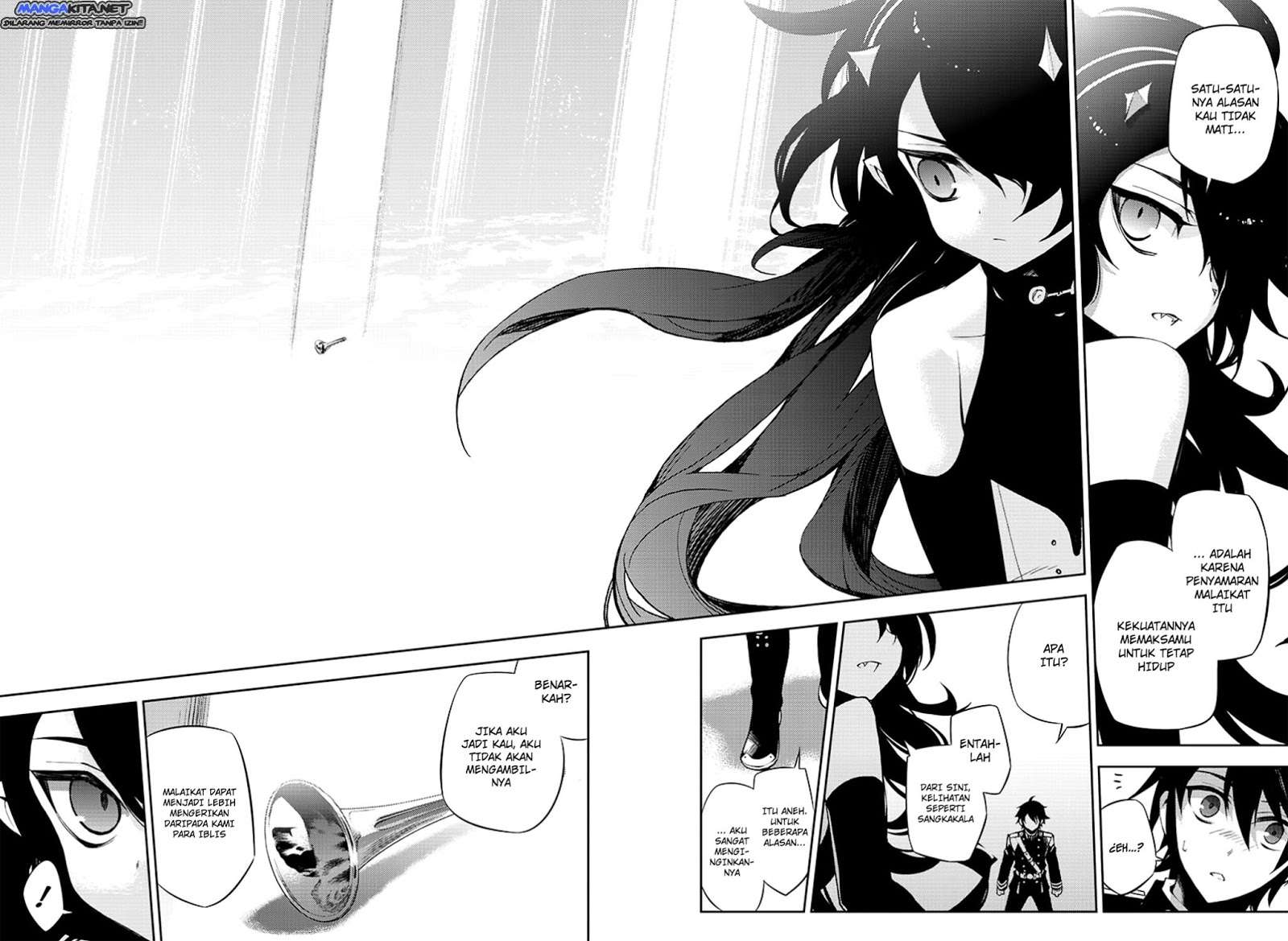 Owari no Seraph Chapter 34 Gambar 8
