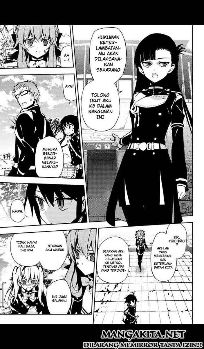 Owari no Seraph Chapter 25 Gambar 14