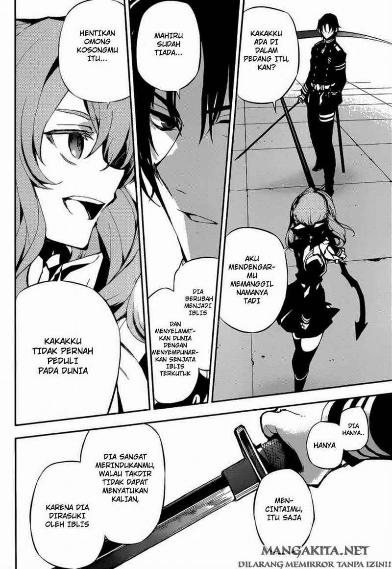 Owari no Seraph Chapter 18 Gambar 23
