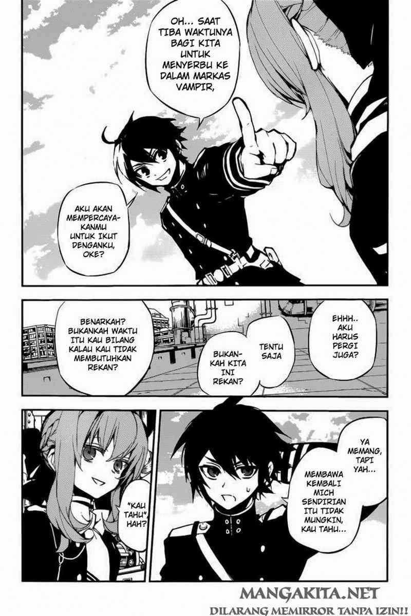 Owari no Seraph Chapter 18 Gambar 9