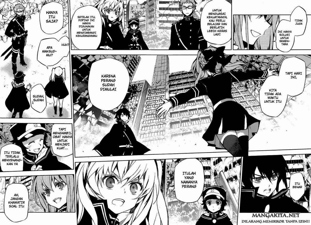 Owari no Seraph Chapter 12 Gambar 17