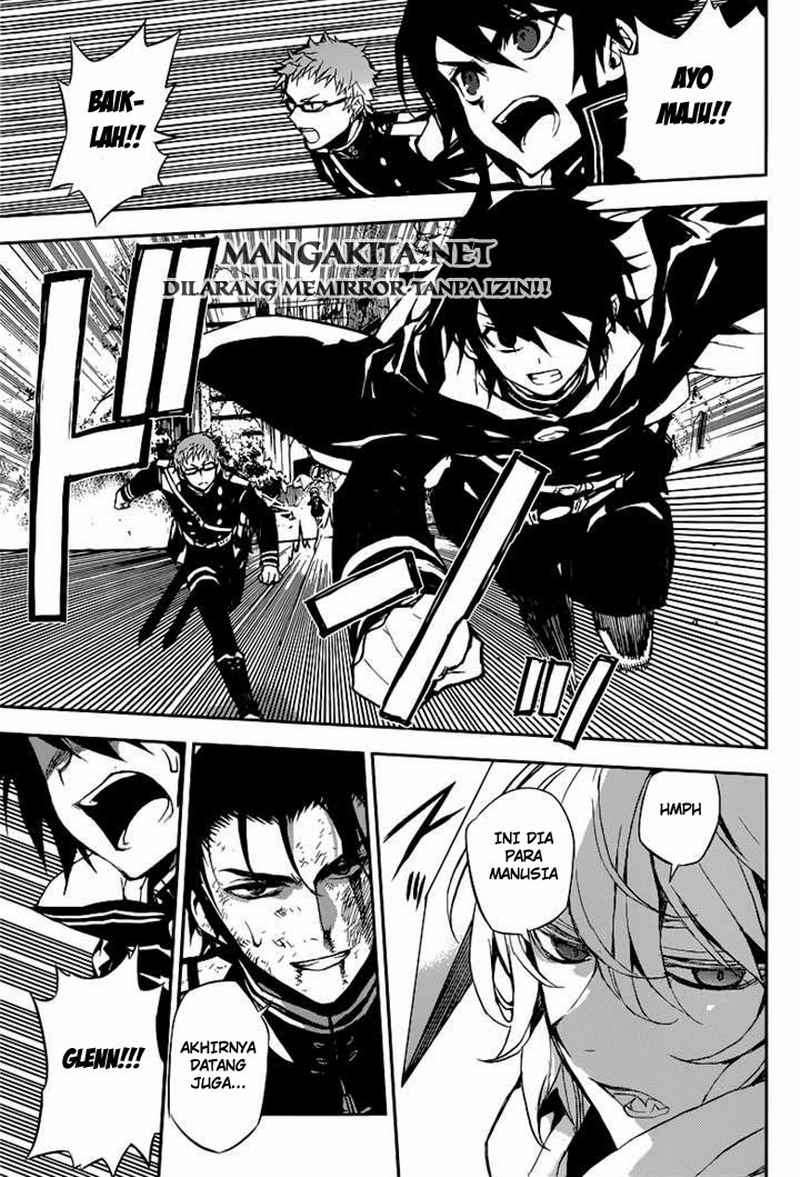 Owari no Seraph Chapter 12 Gambar 40
