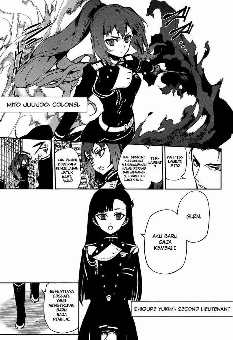 Owari no Seraph Chapter 11 Gambar 12