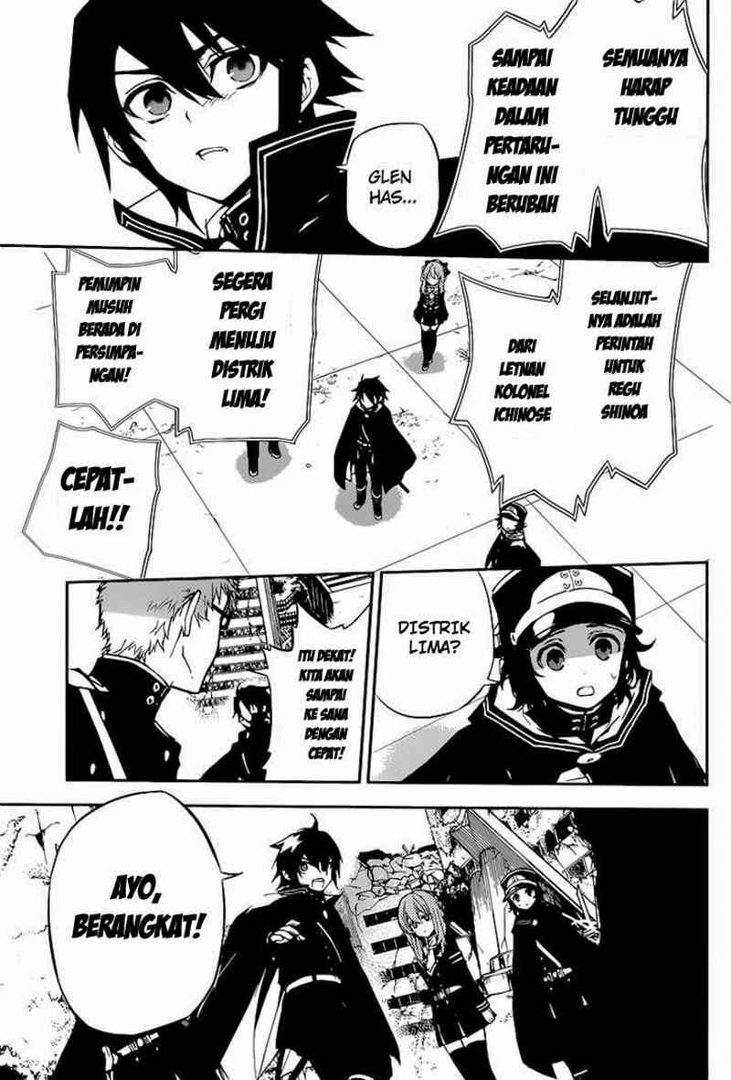 Owari no Seraph Chapter 11 Gambar 42