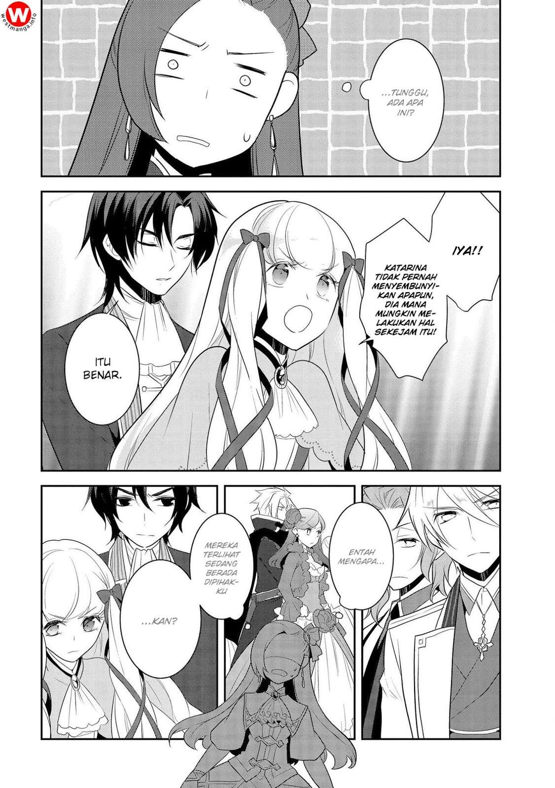 Otome Game no Hametsu Flag shika nai Akuyaku Reijou ni Tensei shite shimatta Chapter 014 Gambar 10