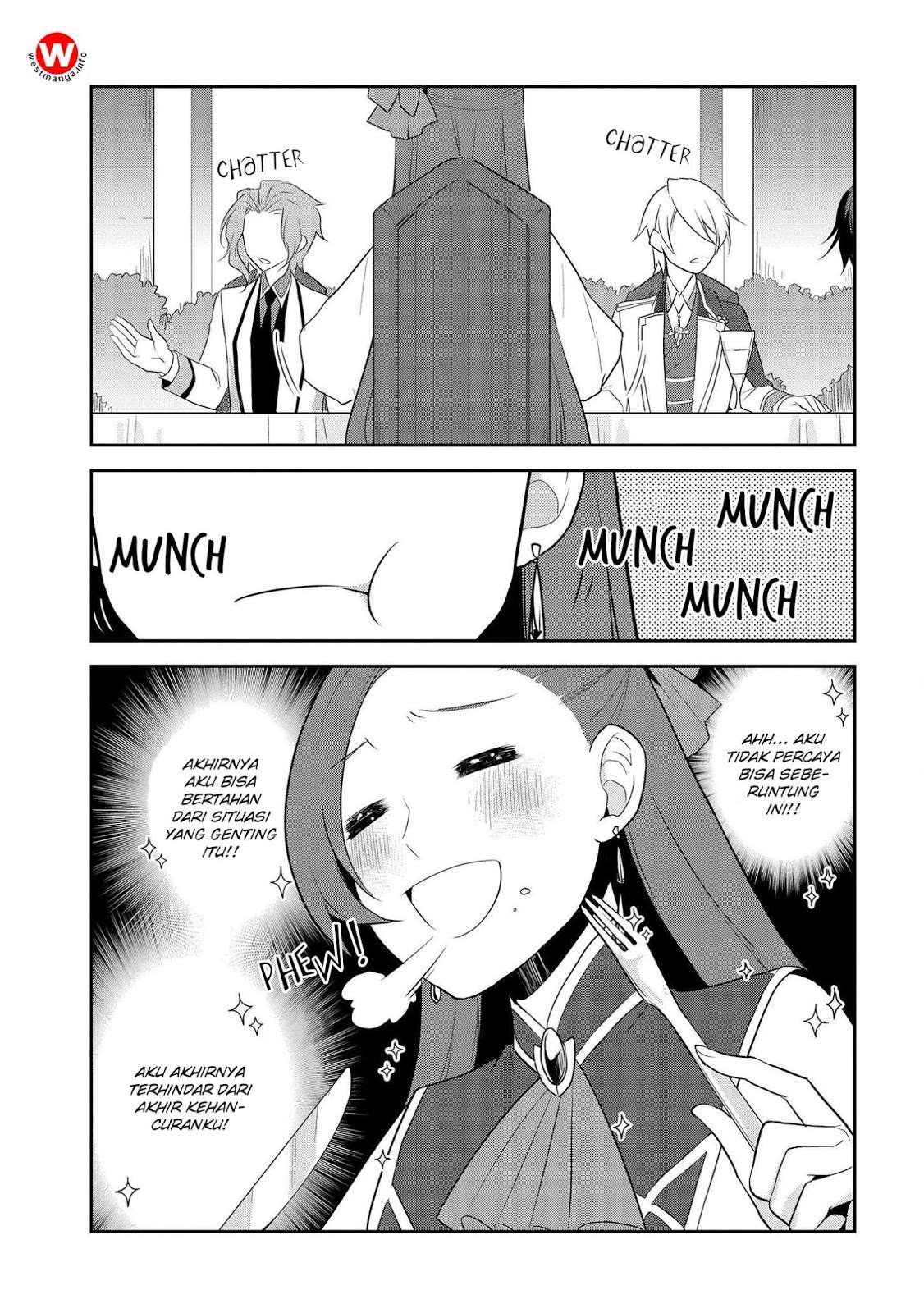 Otome Game no Hametsu Flag shika nai Akuyaku Reijou ni Tensei shite shimatta Chapter 014 Gambar 20