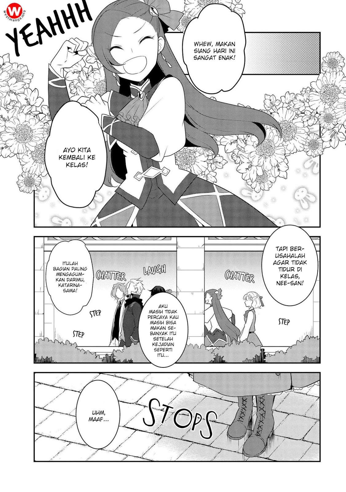 Otome Game no Hametsu Flag shika nai Akuyaku Reijou ni Tensei shite shimatta Chapter 014 Gambar 22