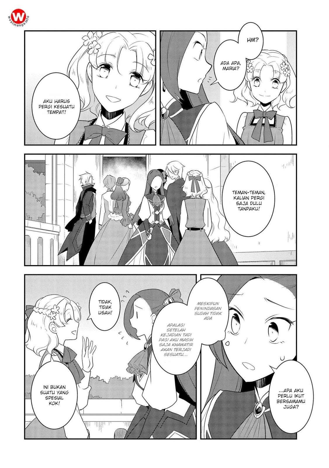 Otome Game no Hametsu Flag shika nai Akuyaku Reijou ni Tensei shite shimatta Chapter 014 Gambar 23